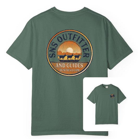 SNS Outfitter Antelope Sunset Badge T-Shirt