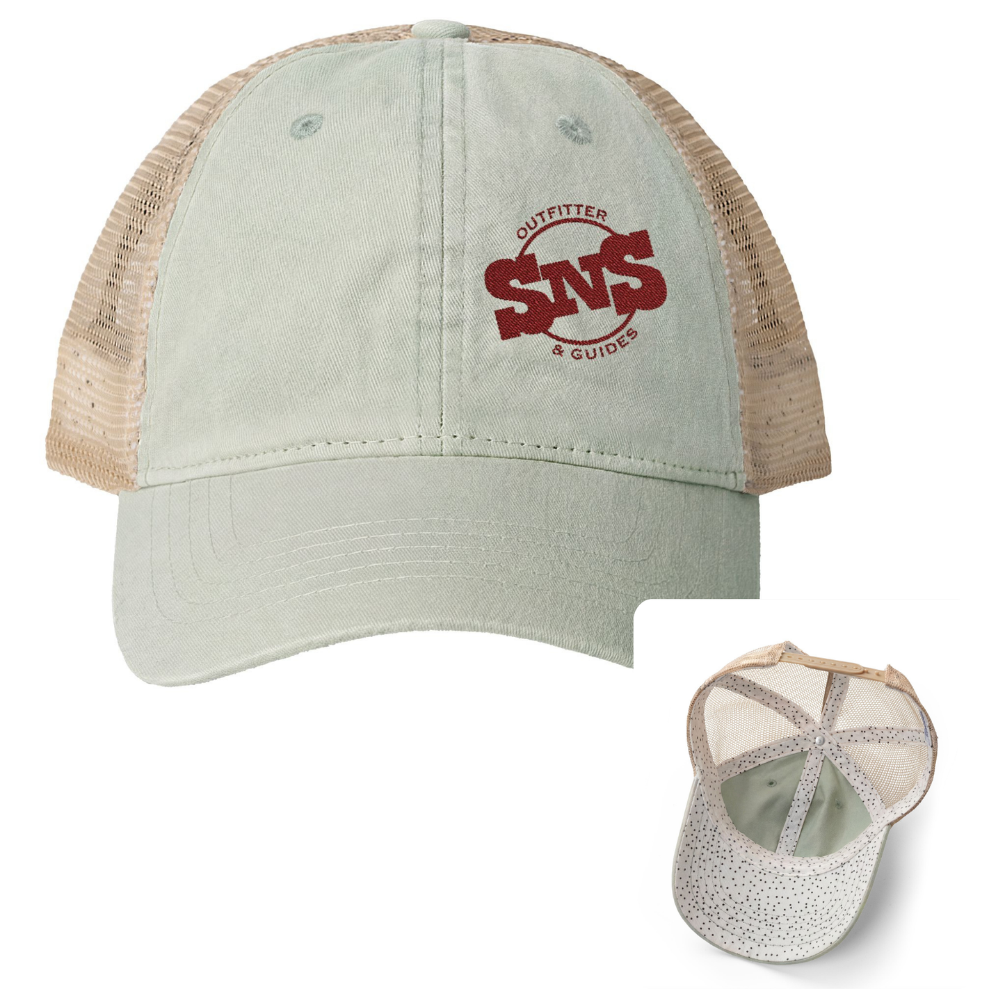 h.4 Women's Vintage Wash Mesh Hat | Adjustable Snapback Cap