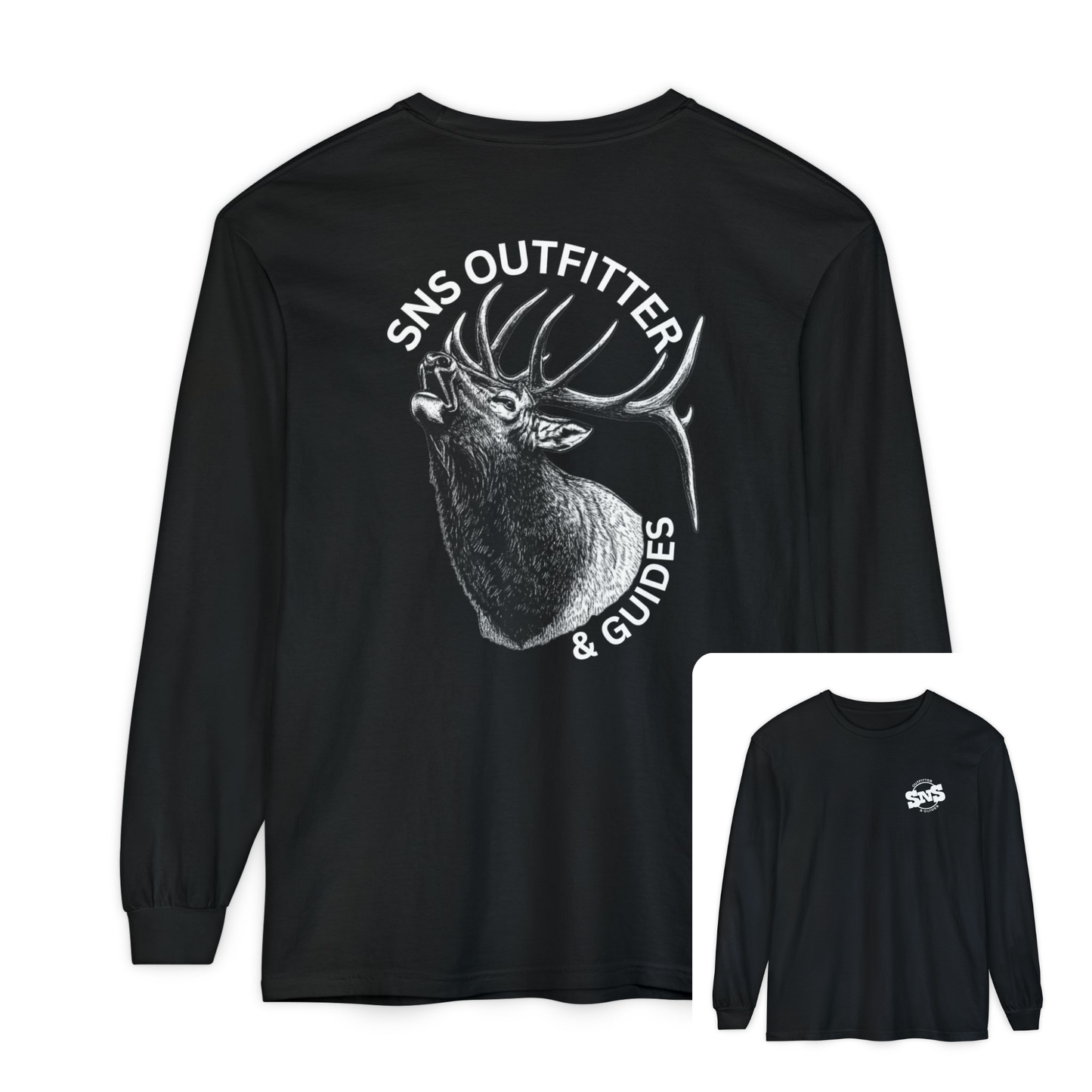 SNS Bugling Elk Long Sleeve T-Shirt