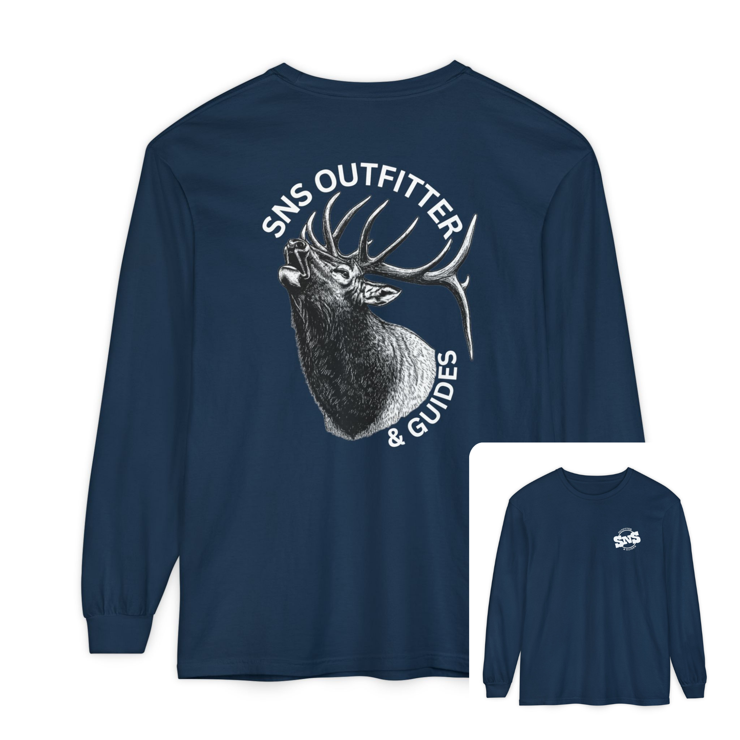 SNS Bugling Elk Long Sleeve T-Shirt