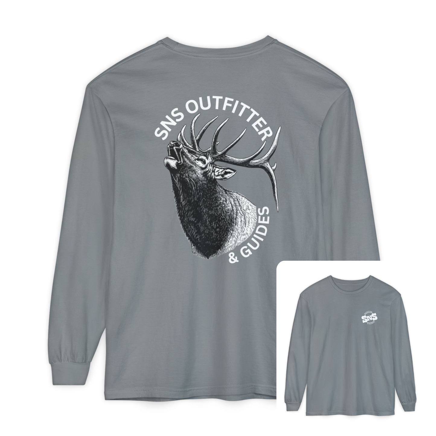 SNS Bugling Elk Long Sleeve T-Shirt