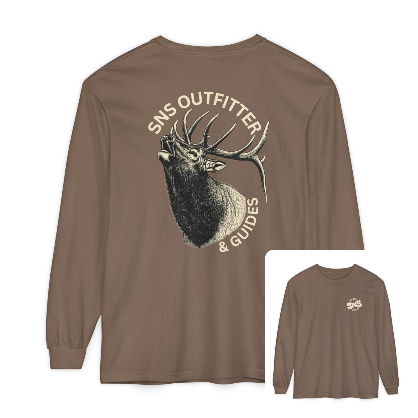 SNS Bugling Elk Long Sleeve T-Shirt