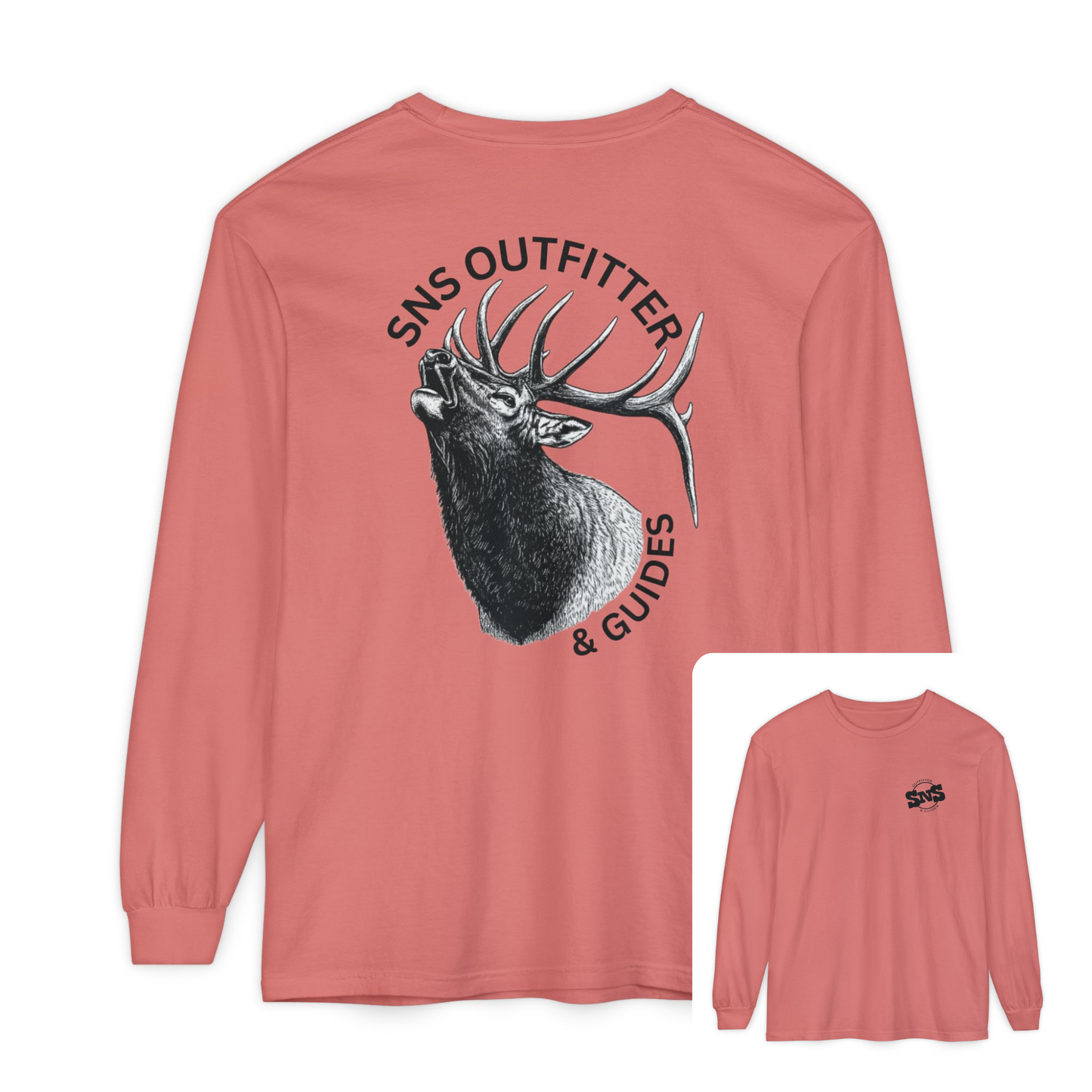 SNS Bugling Elk Long Sleeve T-Shirt