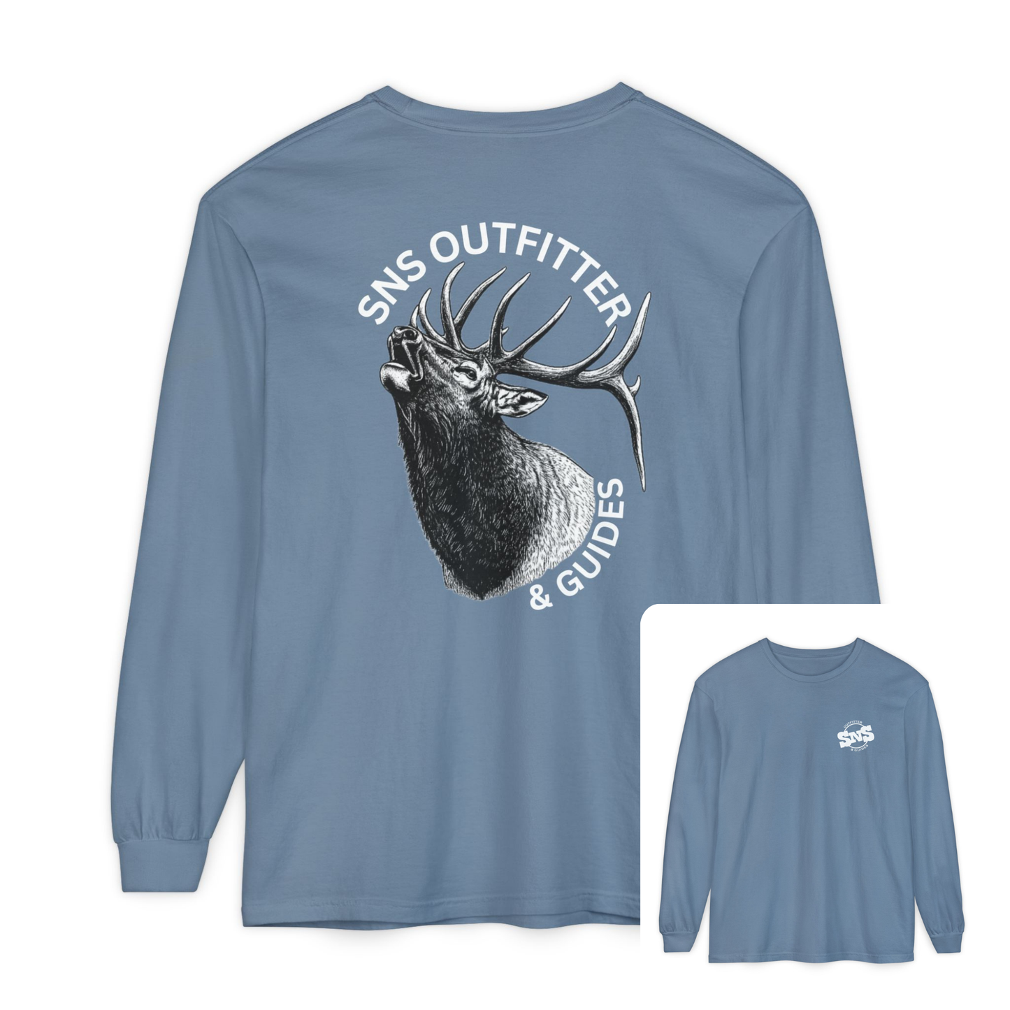 SNS Bugling Elk Long Sleeve T-Shirt