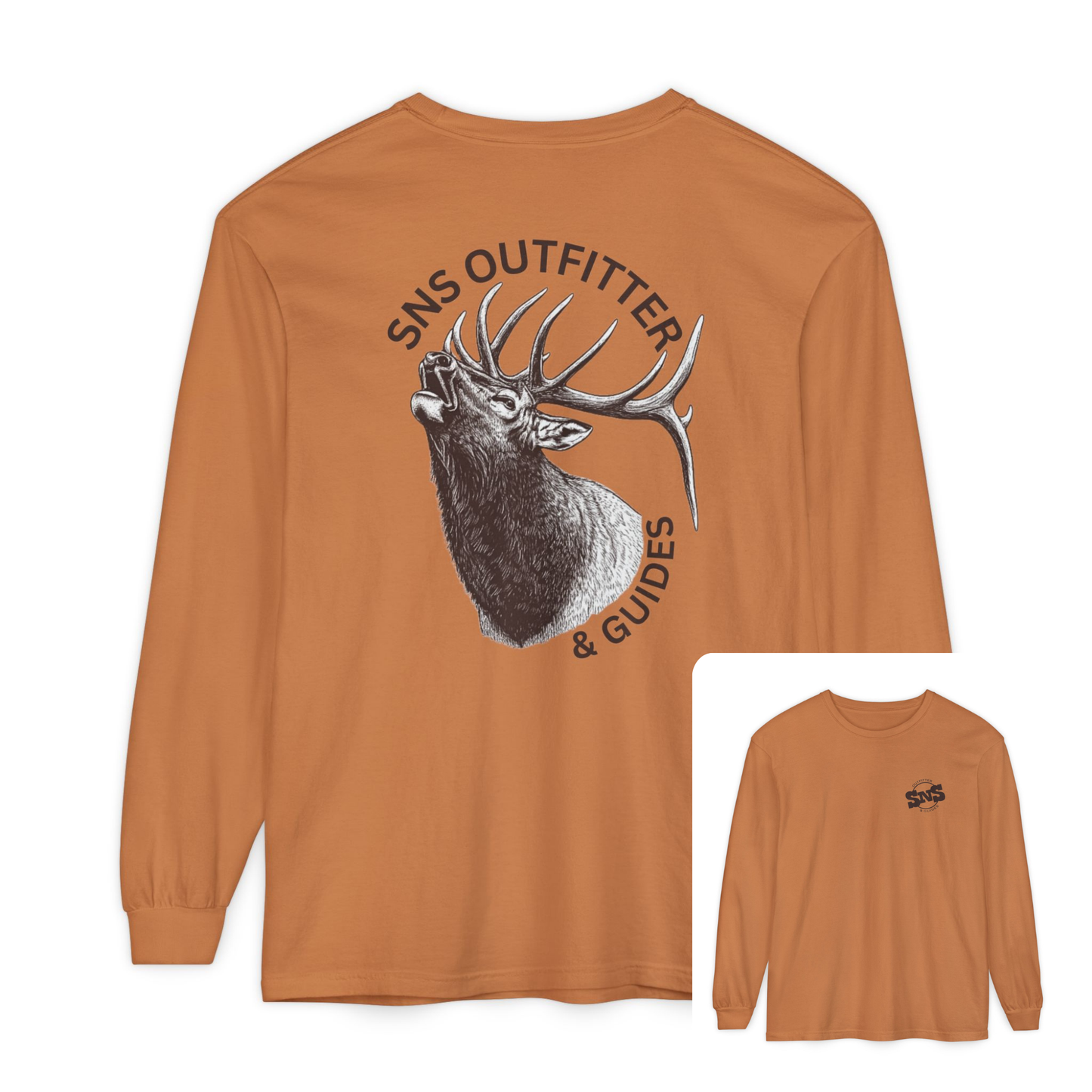 SNS Bugling Elk Long Sleeve T-Shirt