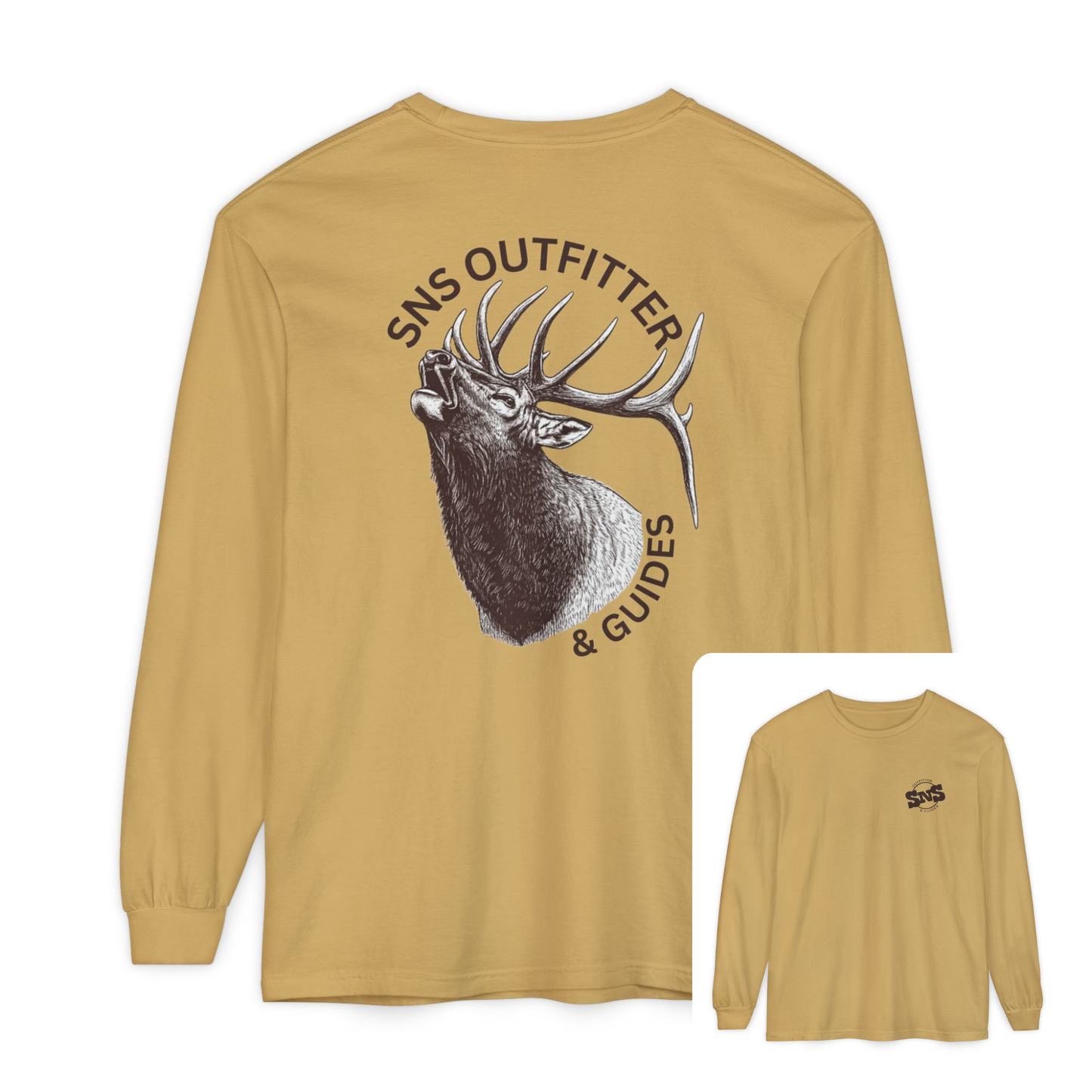SNS Bugling Elk Long Sleeve T-Shirt