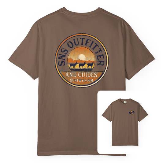 SNS Outfitter Antelope Sunset Badge T-Shirt