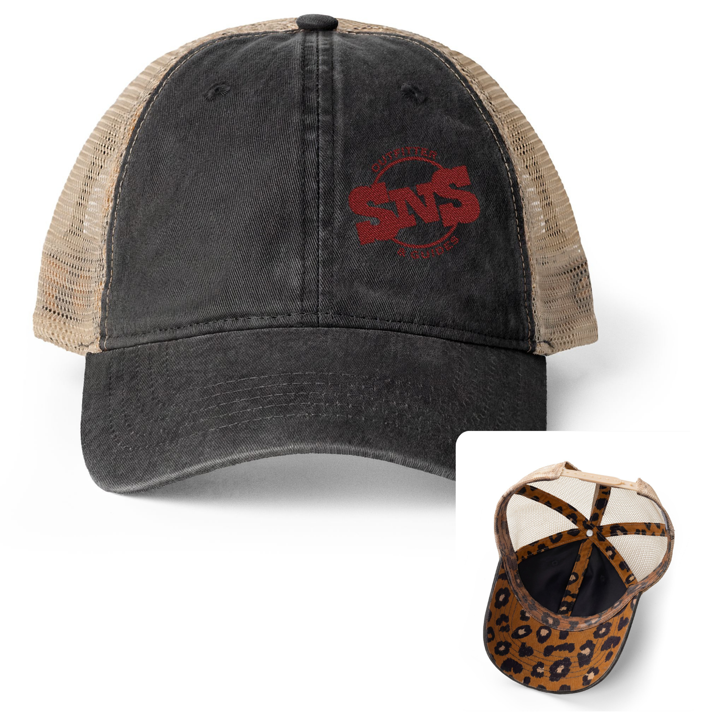 h.4 Women's Vintage Wash Mesh Hat | Adjustable Snapback Cap