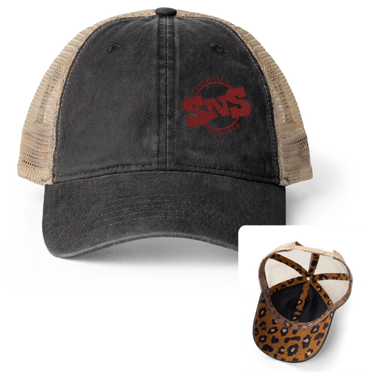 h.4 Women's Vintage Wash Mesh Hat | Adjustable Snapback Cap