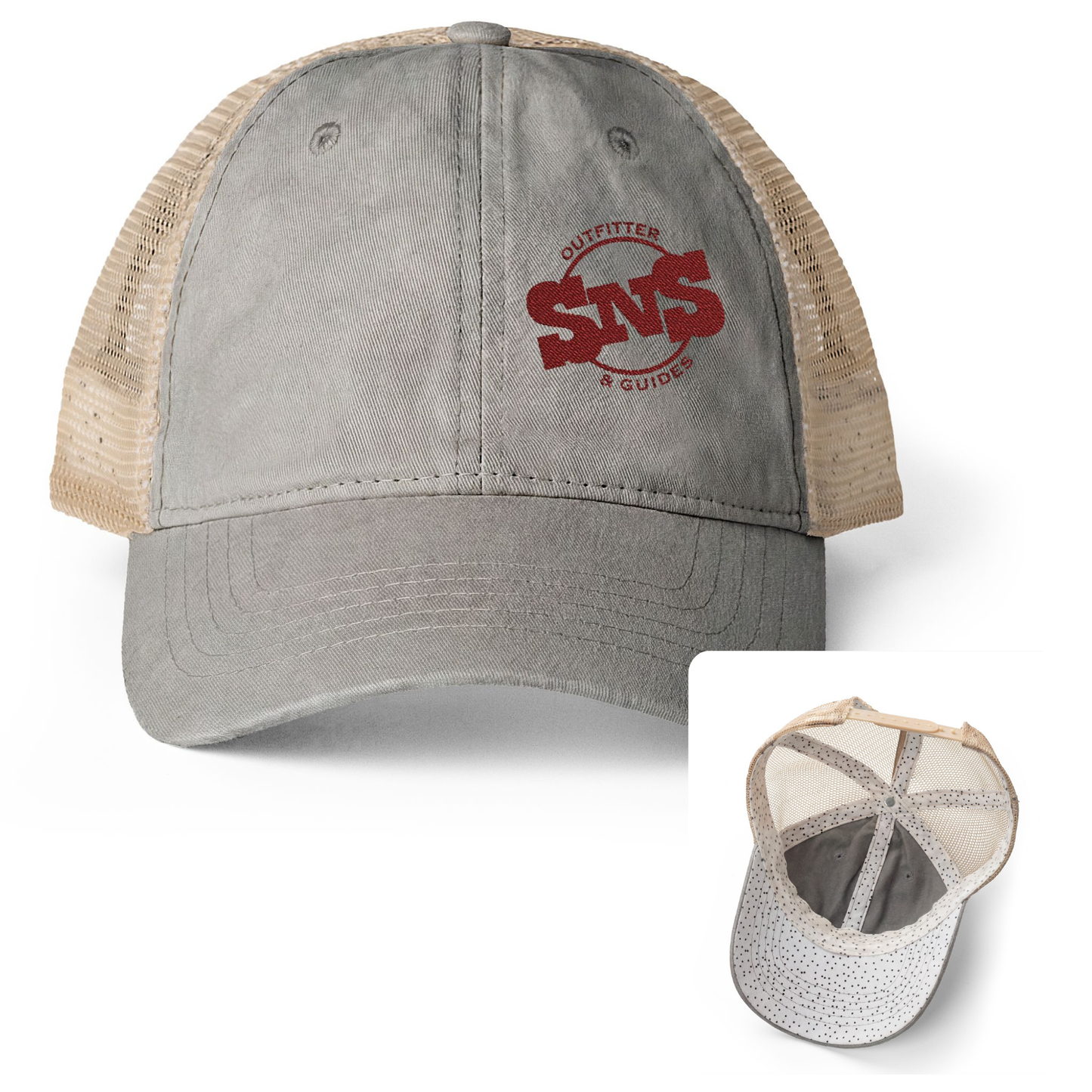 h.4 Women's Vintage Wash Mesh Hat | Adjustable Snapback Cap