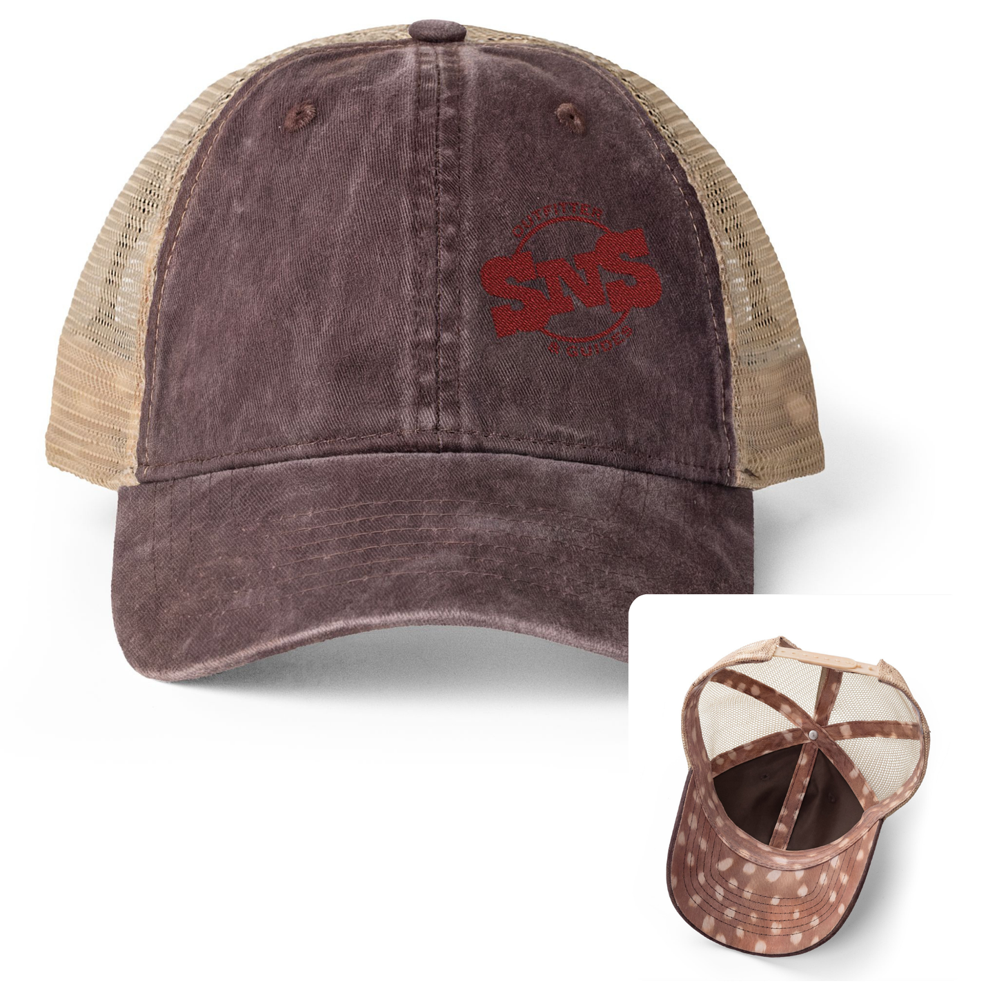 h.4 Women's Vintage Wash Mesh Hat | Adjustable Snapback Cap
